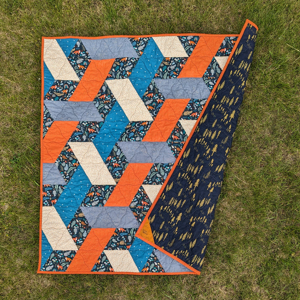 Woven Triangles Quilt Paper Pattern - Wholesale