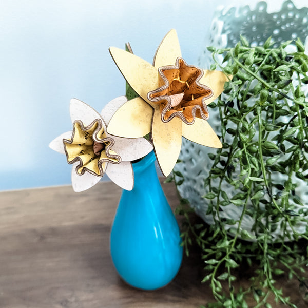 Cork Daffodil Pattern and SVG Digital Download