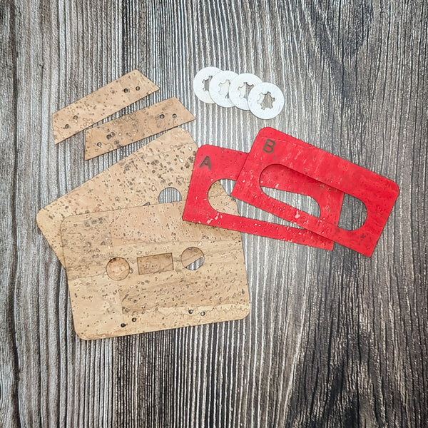 Cassette Card Wallet DIY Kit