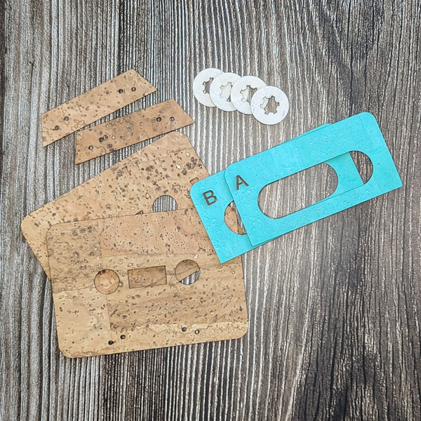 Cassette Card Wallet DIY Kit