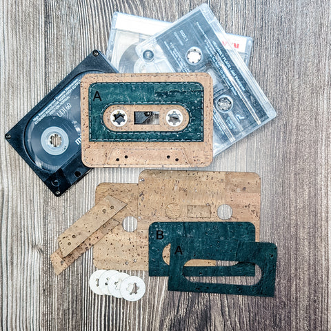 Cassette Card Wallet DIY Kit