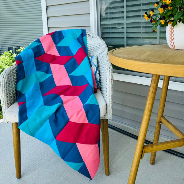 Woven Triangles Quilt Paper Pattern - Wholesale