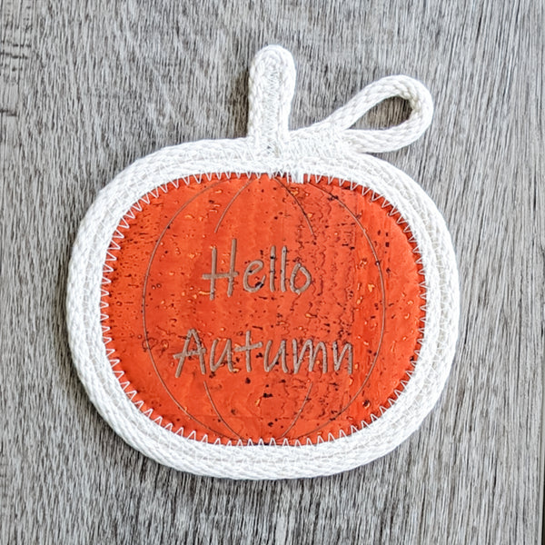 Pumpkin Coasters