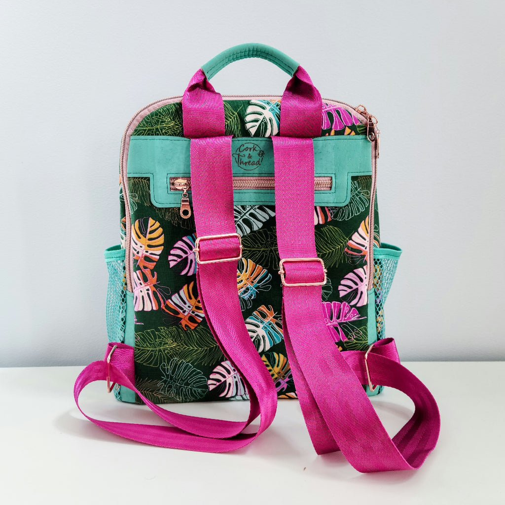 anti pick pocket travel backpack sewing pattern Ansel Backpack Pattern Digital Download – Cork and Thread, LLC